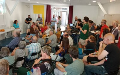 Samedi 13 Juillet : Debriefing de campagne et reprise du Parlement populaire sur la 12ème circonscription de la Gironde.