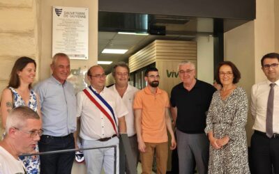 Inauguration de la réhabilitation d&rsquo;un immeuble au cœur de la bastide de Sauveterre de Guyenne