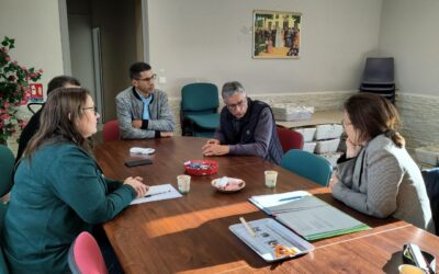 Rencontre avec Mme Lebon, maire de Noaillac
