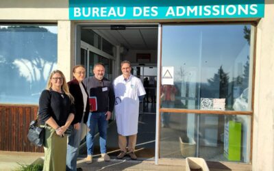 Visite de l’hôpital de La Réole et des différents services
