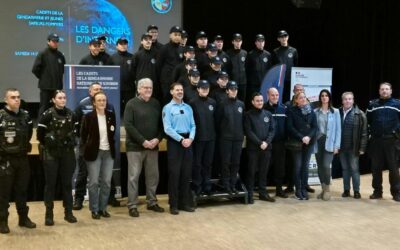 Accueil des Cadets de la Gendarmerie de Gironde, association civique et citoyenne