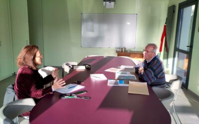 Rencontre avec le maire de Saint-Hilaire de la Noaille