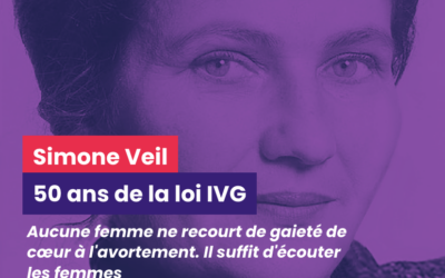 Loi Veil : 50 ans de combat pour les femmes
