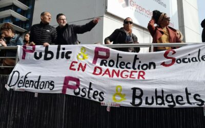 Manifestation pour la défense des services de la protection de l’enfance