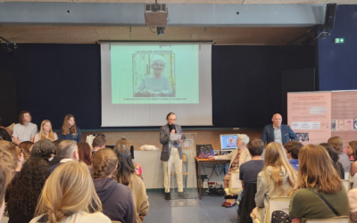 Rencontre émouvante au Collège de Latresne avec Mme Keller-Rosenberg, rescapée de la déportation durant la seconde guerre mondiale