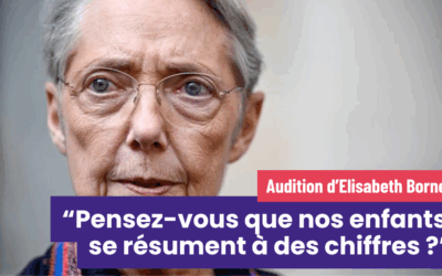 Audition d’Elisabeth Borne en commission des finances