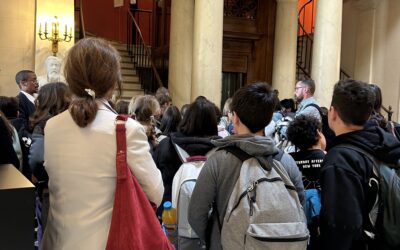 Visite de l’Assemblée Nationale pour les élèves de Camarsac et de Créon