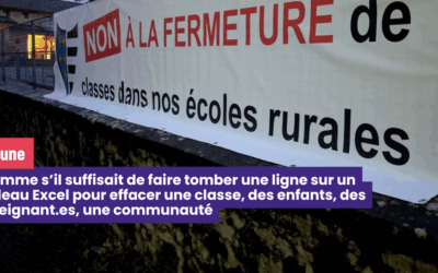 Tribune des Parents d’élèves, enseignant.es, syndicats, élu.es municipaux et parlementaires de la 12ème circonscription de Gironde contre l’austérité éducative