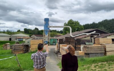 Visite inspirante aujourd’hui à l’ESAT de La Réole, Centre Jean Bernard à l’occasion de la journée portes ouvertes