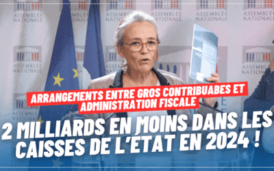 Arrangements entre gros contribuables et administration fiscale : 2 milliards en moins dans les caisses de l’Etat en 2024 ! (Conférence de Presse)
