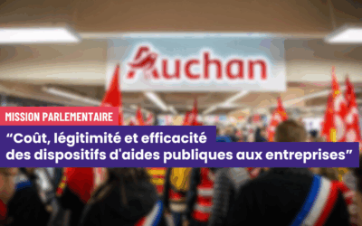Coût, légitimité et efficacité des dispositifs d’aides publiques aux entreprises : notre mission parlementaire reprend