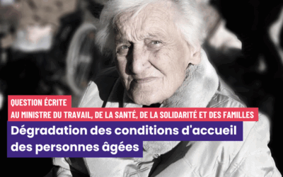 Dégradation des conditions d’accueil des personnes âgées