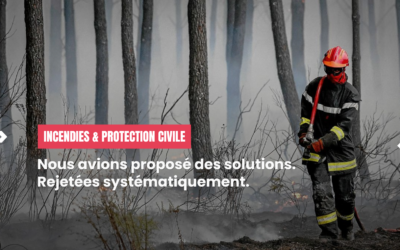 Incendies et protection civile : Les propositions insoumises rejetées systématiquement