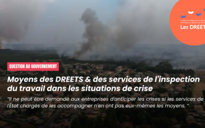 Le rôle et les moyens des DREETS et de l&rsquo;inspection du travail dans les situations de crise